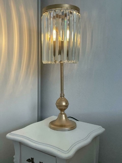 Velador Gala 15 cm 1 piso (Plaquetas de Cristal de 20cm de largo)