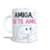 Caneca Flork - Amiga eu te amo, mas as vezes da vontade de... na internet
