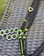 Imagem do Buçal argolado - preto / verde neon