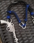 Cabeçada faroeste - preta / azul - comprar online