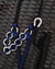 Buçal argolado - preto / azul