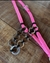 Buçal argolado - rosa / preto - comprar online
