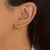 Trio Argola Rebitada Fio 1,2mm de Prata - comprar online