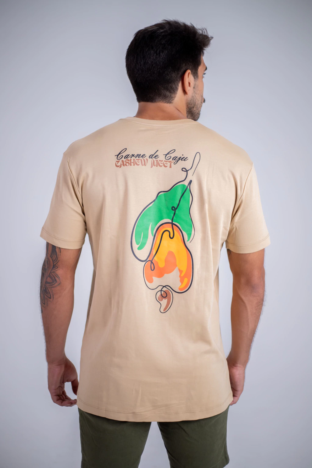 T-SHIRT GOLD CARNE DE CAJU
