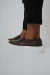TÊNIS SLIP ON VENEZA - COURO MARROM