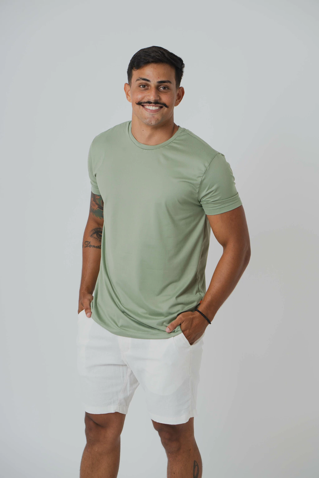 T-SHIRT VELUTO VERDE
