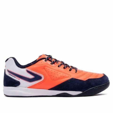 Chuteira Futsal Topper Dominator Club V Coral - Coral - comprar online