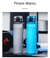 Venda imperdível garrafa de água esportiva 500/1000 ml shaker de proteína par na internet
