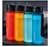 Venda imperdível garrafa de água esportiva 500/1000 ml shaker de proteína par na internet