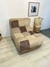 Sillon M patchwork marrones