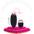 Vibrador Bullet 10 modos com controle a distância