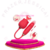 Vibrador Rosa sugadora com vai e vem Sophie - comprar online