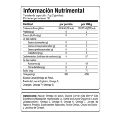 Omega 3 sabor cítricos 60 gomitas - VYO  (Vita YOuth)