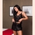 Babydoll cetim poá 04034 - comprar online