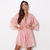 Robe Melina em Microfibra e Detalhe em Renda - C8585 - loja online
