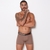 Cueca Boxer de Microfibra Elástico Bordado - C7545 - loja online