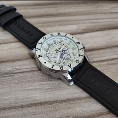 Bvlgari Skeleton Couro - Dko Brand