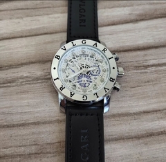 Bvlgari Skeleton Couro na internet