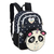 Kit Panda Up4You - Mochila de Costas + Lancheira + 2 Bolsas - Bazar Topázio