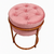 Puff Argola Capitonê - Rosa - loja online