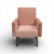 POLTRONA NINA LINHA LUXO - ROSÊ - PRONTA ENTREGA na internet