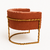 Poltrona Betina - Terracota - loja online