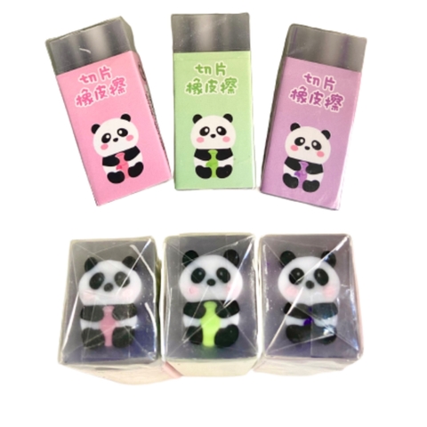 Borracha Panda Sliced