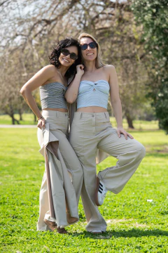 Pant Lino “luz de Marfil” - QETA