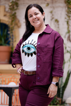Jaket bordo - QETA