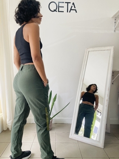 Babucha cargo verde - QETA