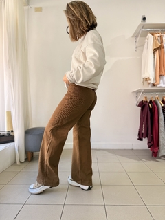 Wide leg chocolate - QETA