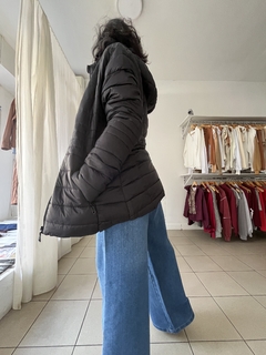 Campera con peluche negra - comprar online