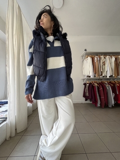 Campera / chaleco - azul noche en internet