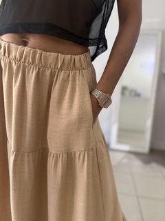 Pollera montana beige en internet