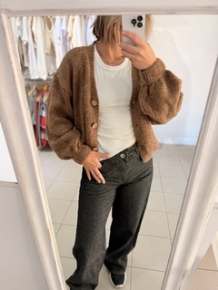 Cardigan globo frizado - comprar online