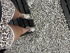 Short demin print - comprar online