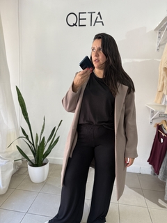 Saco paño marron - tienda online