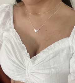 Gargantilha Borboleto Lisa - comprar online
