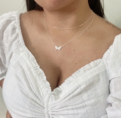 Gargatinha Borboleta Cravejada - comprar online
