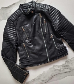 Campera de cuero Solana - comprar online