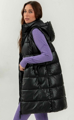 Chaleco puffer egomado (largo) - comprar online
