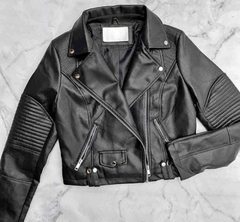 Campera de cuero Delta - tienda online