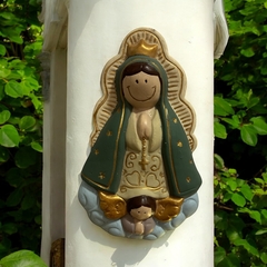 Nuestra Señora de Guadalupe porfis - Policromía - comprar online