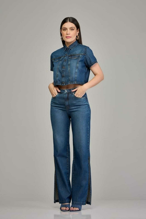 CALÇA WIDE LEG LIGHT FEM