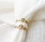 Anel feminino banhado a ouro 18k - loja online