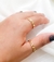 Imagem do Anel feminino banhado a ouro 18k