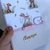 Capa de caderneta de vacina - Bambi - Coala Baby Personalizados