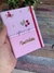 kit capa para caderneta e capinha para certidão - floral - loja online
