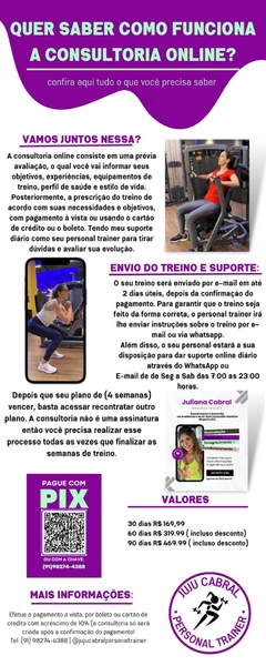 Treinamento Individualizado Online - comprar online