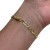 PULSEIRA ESCAMA 4MM LAMINADA PREMIUM - BANHADO A OURO 18K - comprar online